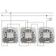 Выключатель одноклавишный перекрестный (переключатель), венге, Sedna Design & Elements SDD181107, Schneider Electric
