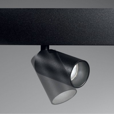 Трековий світильник Ideal Lux QUICK 21W CRI80 30° 3000K BK ON-OFF 247939
