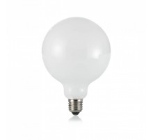 Лампочка Ideal Lux E27 08W GLOBO D125 BIANCO 4000K 253435
