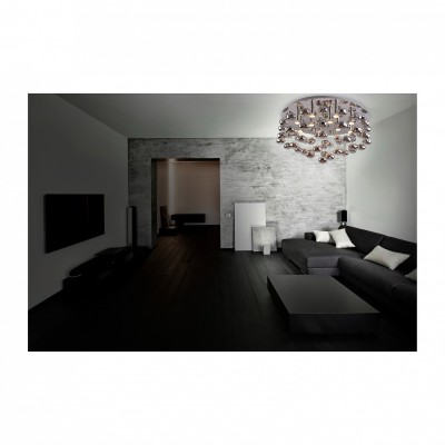 Люстра AZzardo LUVIA 80 CHROME AZ2542