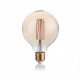 Лампочка Ideal Lux E27 VINTAGE 04W GLOBO D095 AMBRA 2200K DIMM 223933