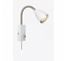 Бра - спот MarkSlojd Sweden CIRO Wall Flex 1L White/Steel 107410