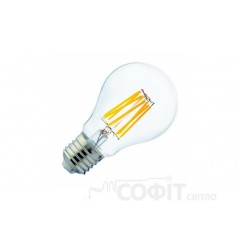 Лампа светодиодная A60 Horoz "FILAMENT GLOBE-8" 8W E27 2700K