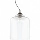 Подвесной светильник Ideal Lux BISTRO' SP1 SQUARE TRASPARENTE 112305
