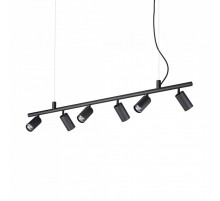 Подвесной светильник Ideal Lux DYNAMITE SP6 NERO 231396