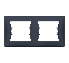 Рамка 2 поста графит Sedna SDN5800370, Schneider Electric
