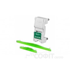 Блок LED з підсвічуванням для 1 полюсний вимикач та кнопок ABB Zenit зелений, N2191 VD