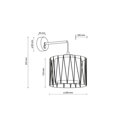 Бра TK Lighting HARMONY NATURE, 5950