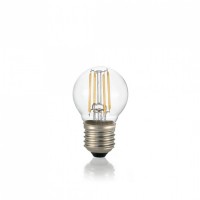 Лампочка Ideal Lux E27 04W SFERA TRASP 3000K DIMM 188942