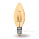 Лампа светодиодная VIDEX C37FA 4W E14 2200K 220V бронза