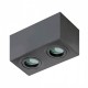 Точковий світильник AZzardo BRANT 2 SQUARE IP44 BLACK AZ2879