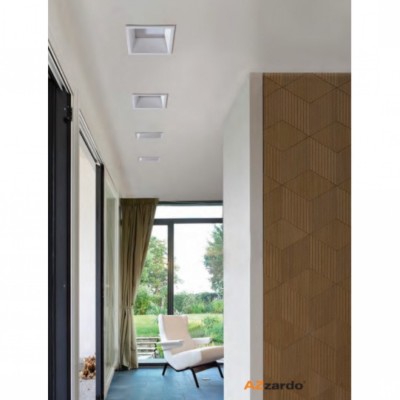 Точковий світильник AZzardo AIDA SQUARE 9W 3000K BK AZ4227