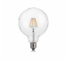Лампочка Ideal Lux E27 08W GLOBO D125 TRASP 3000K DIMM 188959