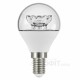 Лампа светодиодная G45 OSRAM 5.4W 3000K E14 LED Star CLP40 WW 220-240V CL E14 10X1 Шарик прозрачный