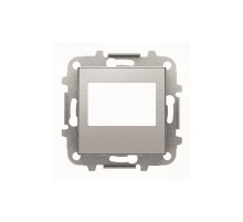 Накладка модуля радіо/дист. блок ABB Sky сталь, 8568 AI