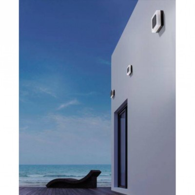 Уличный светильник AZzardo ENOK SQUARE WALL 3000K BK AZ4461