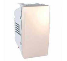 Вимикач 1-Клавішн. (СХ.6) 1М слон. кістка Unica MGU3.103.25 Перемикач Schneider Electric