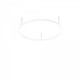 Люстра Ideal Lux ORACLE SLIM PL D050 ROUND WH 3000K 265971