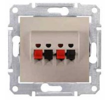Розетка аудіо х2 титан Sedna SDN5400168 Schneider Electric