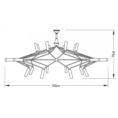 Люстра Pikart Panorama 3884-1
