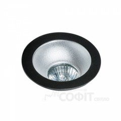Точечный светильник AZzardo REMO 1 DOWNLIGHT AZ1732 + AZ0821 Black/Aluminium