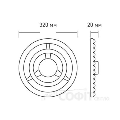 Светодиодный модуль MAXUS 1-MLM-4841-C Led Module 48W 4100K Circle Ремнабор