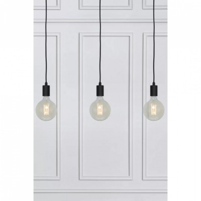 Підвісний світильник MarkSlojd Sweden SKY Pendant 3L Straight Black 106336