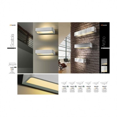 Бра AZzardo ARCHO 2B CHROME AZ0327