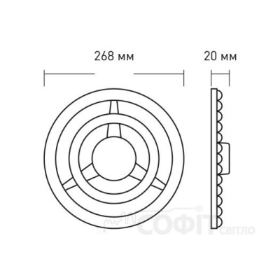 Світлодіодний модуль MAXUS 1-MLM-3641-C Led Module 36W 4100K Circle Ремнабір