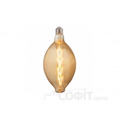 Лампа світлодіодна декоративна Horoz "ENIGMA-XL" 8W 2200K 220V E27 Filament Amber