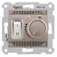 Термостат для тепл. підлоги 10A титан Sedna SDN6000368 Schneider Electric