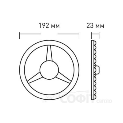 Светодиодный модуль MAXUS 1-MLM-1841-C Led Module 18W 4100K Circle Ремнабор