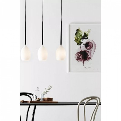 Підвісний світильник MarkSlojd Sweden SALUT Pendant 3L Black/White 106808 Підвісний світильник MarkSlojd Sweden SALUT Pendant 3L Black/White 106808