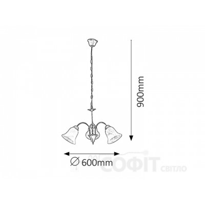 Люстра підвісна Rabalux 7363 Francesca