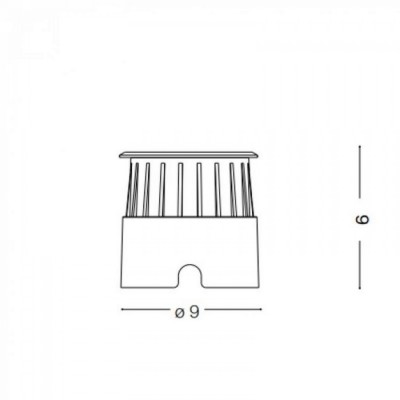 Точечный светильник Ideal Lux Floor pt d09 255651 Точечный светильник Ideal Lux Floor pt d09 255651