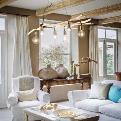 Підвісний світильник Ideal Lux DRIFTWOOD SP6 180922