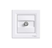 Розетка Спутник оконечная (1Дб) белый Asfora EPH3700121 SAT Schneider Electric