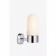 Бра MarkSlojd Sweden ZEN Wall 1L Chrome/White IP44 107799
