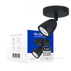 Світовий світильник GLOBAL GSL-01C 4W 4100K чорний (1-GSL-10441-CB)