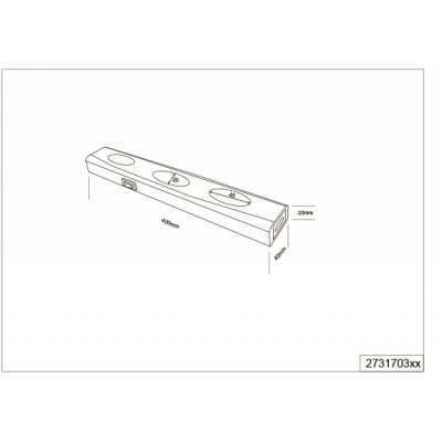 Мебельный светильник Trio 273170301 Trio Aragon