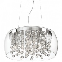 Люстра Ideal Lux AUDI-80 SP8 TRASPARENTE 031750
