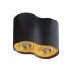 Точковий світильник AZzardo BROSS 2 BLACKGOLD AZ2956