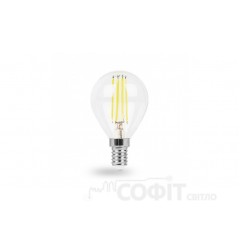 Світлодіодна лампа P45 Feron LB-161 6W E14 4000K Filament