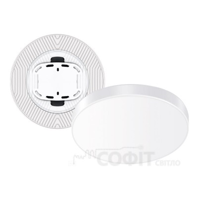 Світильник накладний 1-MSP-2441-SLW MAXUS SP Ceiling 24W 4100K Circle Slim White