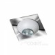 Точковий світильник AZzardo HUGO 1 DOWNLIGHT AZ1734 + AZ0822 Chrome/White