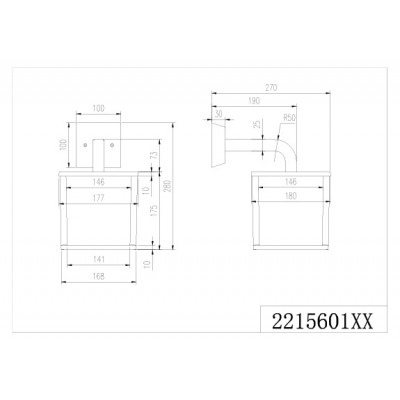 Уличный светильник Trio 221560142 Cubango Уличный светильник Trio 221560142 Cubango