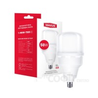 Лампа світлодіодна Maxus 1-MHW-7505 50W 5000K 220V E27/E40