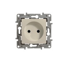 Розетка без заземления, слоновая кость, Legrand Etika 672320