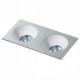 Точковий світильник AZzardo HUGO 2 DOWNLIGHT ALUMINIUM (без рефлектора) AZ1737