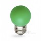 Лампа світлодіодна G45 Feron LB-37 1W E27 зелена